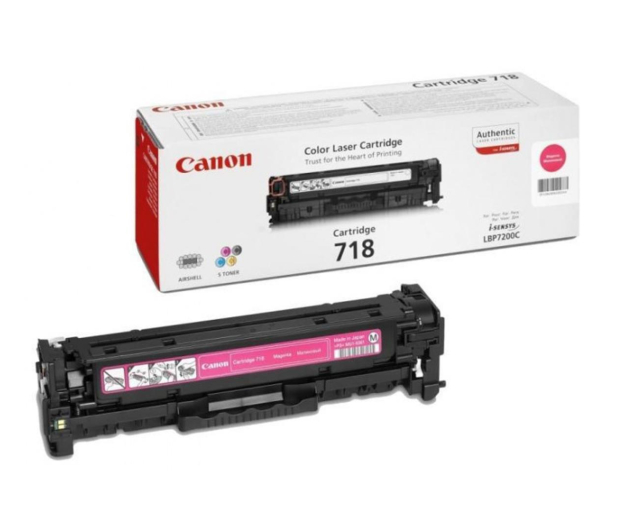 Canon CRG-718M magenta 2900str. - 79289 - zdjęcie